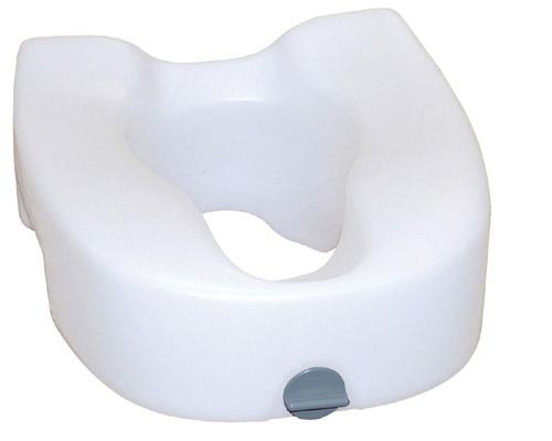 Raised Toilet Seat w/Lock w/o Arms