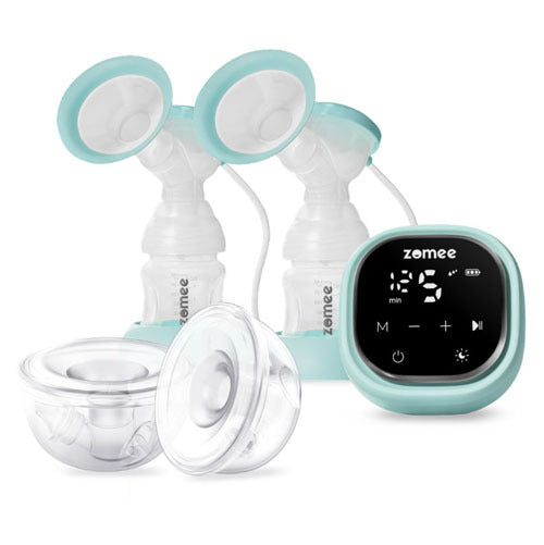 Zomee Z2 Breast Pump with Hands Free Cups