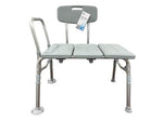 Bathroom Perfect Transfer Bench w/Back  Blue Jay  Case/2